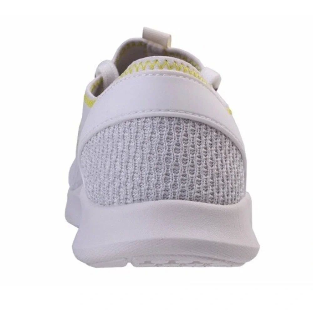 Spenco Kelsey Sneaker Womens 8 Medium White Arch Supportive Shoe Flaw New‎